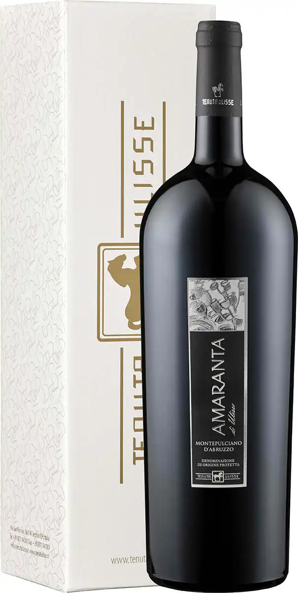Tenuta Ulisse - AMARANTA Montepulciano d'Abruzzo DOP - Magnum - in GP Tenuta Ulisse - AMARANTA Montepulciano d'Abruzzo DOP - Magnum - in GP