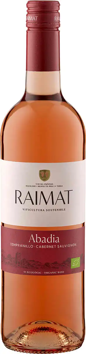 Raïmat Abadia Cab. Sauvignon-Tempr. Rosado DO – Bio Raïmat Abadia Cab. Sauvignon-Tempr. Rosado DO – Bio