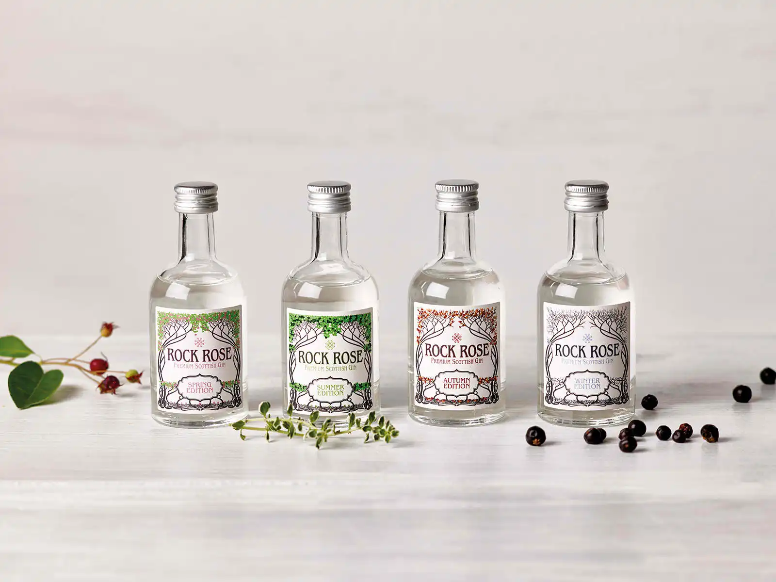 Rock Rose Gin Miniatur Season Gin Gift Pack Rock Rose Gin Miniatur Season Gin Gift Pack
