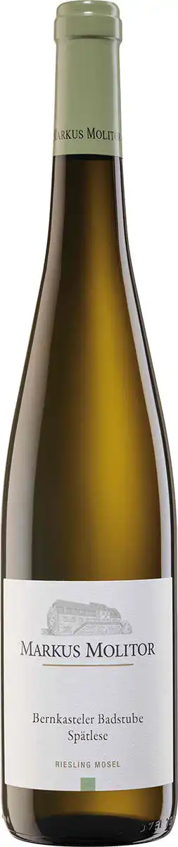 Markus Molitor - Bernkasteler Badstube Spätlese - grüne Kapsel Markus Molitor - Bernkasteler Badstube Spätlese - grüne Kapsel