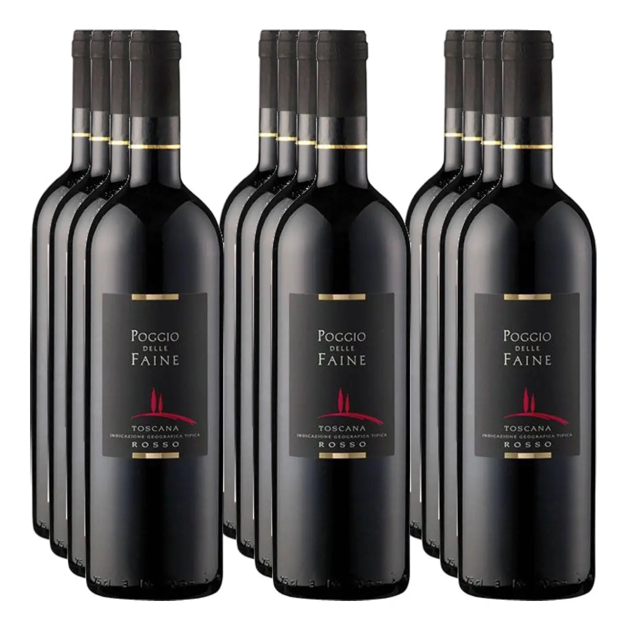 Poggio delle Faine Rosso IGT - 12er Paket Poggio delle Faine Rosso IGT - 12er Paket