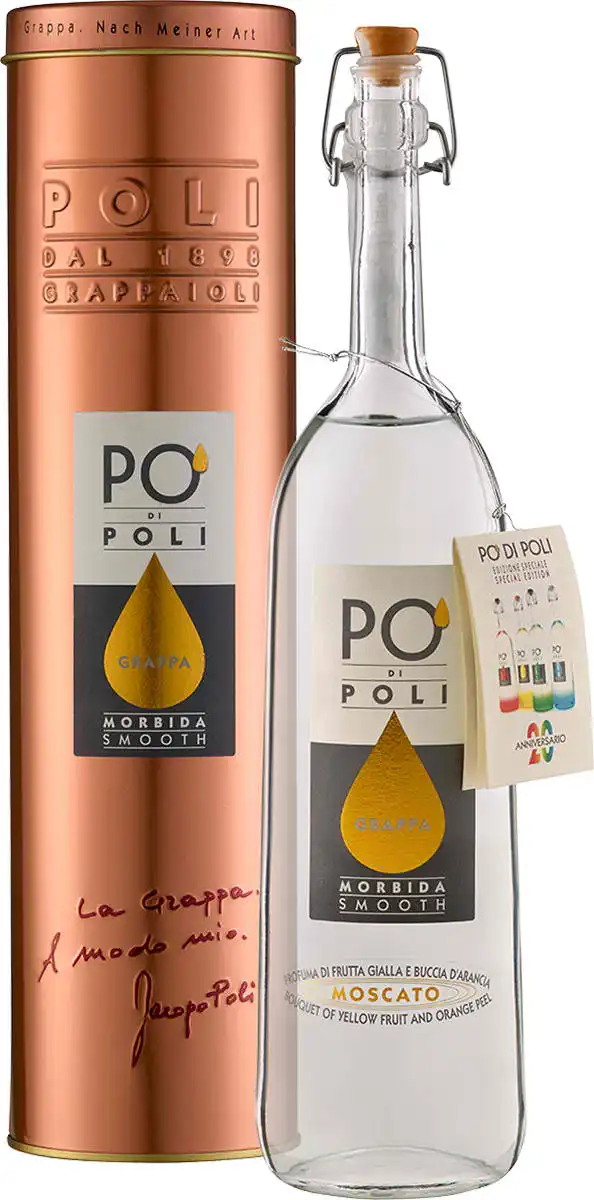 PO' di Poli Morbida (Moscato)   - in Geschenkröhre - PO' di Poli Morbida (Moscato)   - in Geschenkröhre -