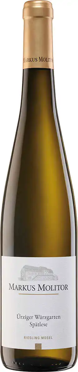Markus Molitor - Ürziger Würzgarten Spätlese - goldene Kapsel Markus Molitor - Ürziger Würzgarten Spätlese - goldene Kapsel