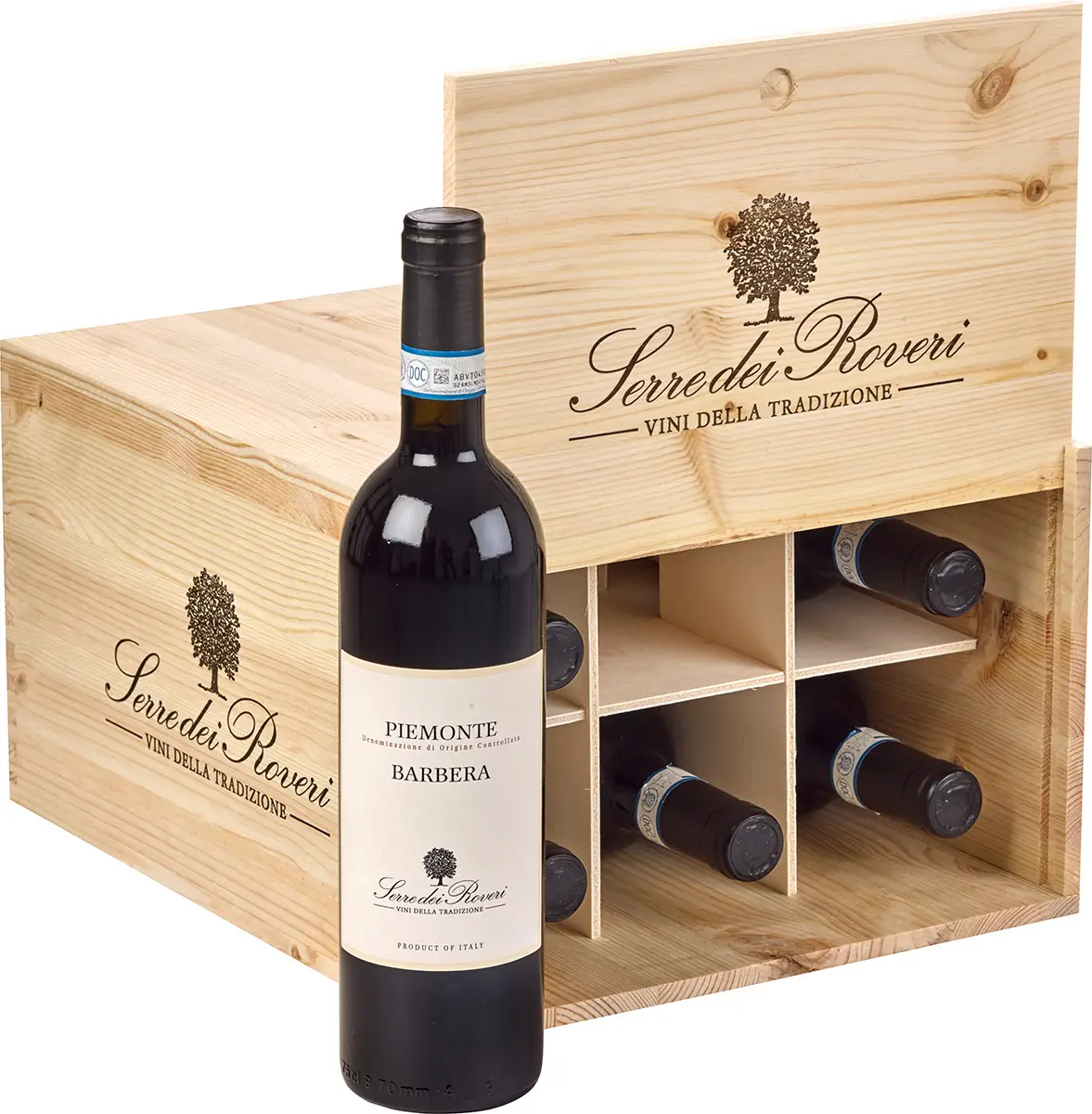 Serre dei Roveri Piemonte Barbera DOC -in 6er HK- Serre dei Roveri Piemonte Barbera DOC -in 6er HK-