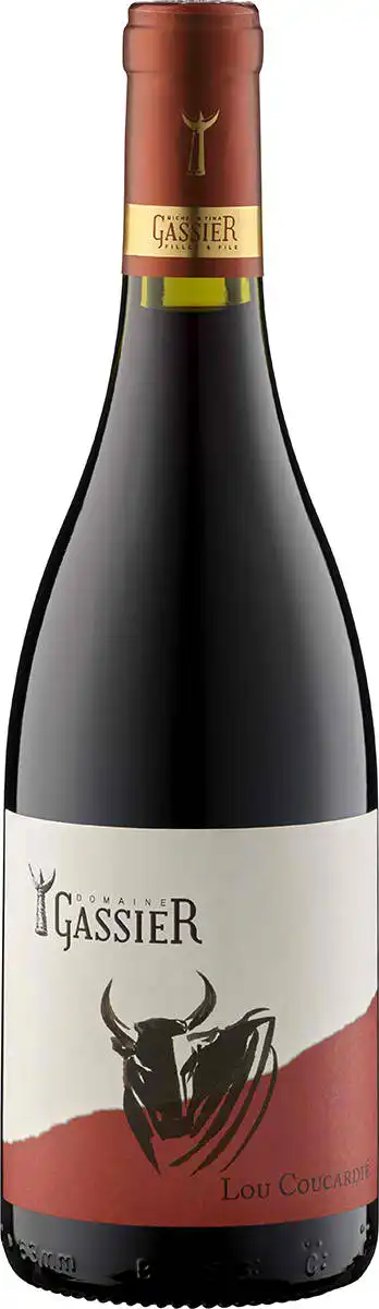 Lou Coucardié Rouge AOP Costières de Nîmes - BIO - Lou Coucardié Rouge AOP Costières de Nîmes - BIO -