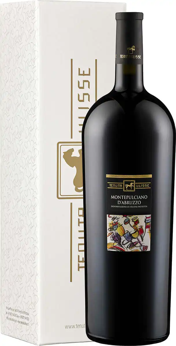 Tenuta Ulisse - ULISSE Montepulciano d'Abruzzo DOP - Magnum - in GP Tenuta Ulisse - ULISSE Montepulciano d'Abruzzo DOP - Magnum - in GP
