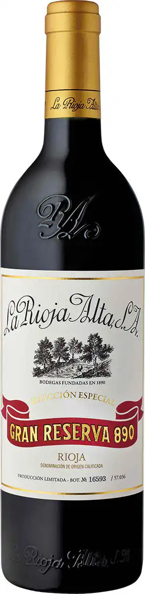 La Rioja Alta Gran Reserva 890  'Selección Especial' DOCa - stark limitierte Auflage - Zuteilung auf Anfrage La Rioja Alta Gran Reserva 890  'Selección Especial' DOCa - stark limitierte Auflage - Zuteilung auf Anfrage