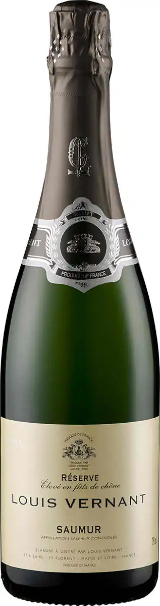 Louis Vernant - Saumur Brut Réserve AOC - Élevé en fûts de chéne Louis Vernant - Saumur Brut Réserve AOC - Élevé en fûts de chéne