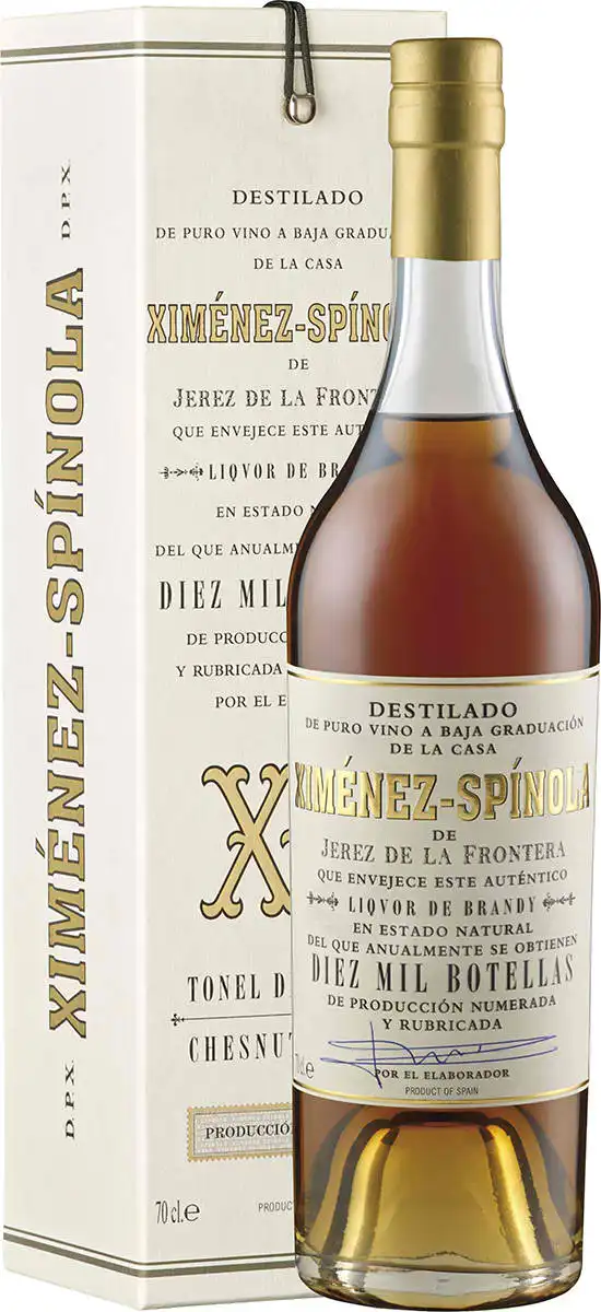 Ximénez-Spinola Brandy Criaderas "Diez Mill Botellas" PX - limitiert - Ximénez-Spinola Brandy Criaderas "Diez Mill Botellas" PX - limitiert -
