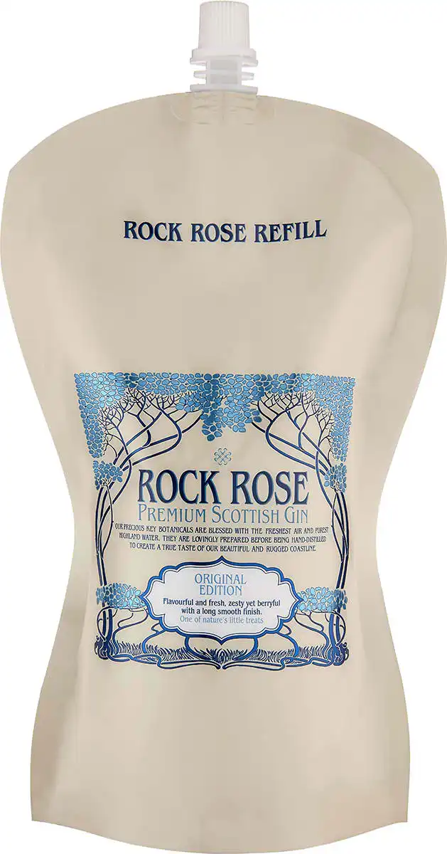 Dunnet Bay Distillery Rock Rose Gin im Refill Pack Dunnet Bay Distillery Rock Rose Gin im Refill Pack