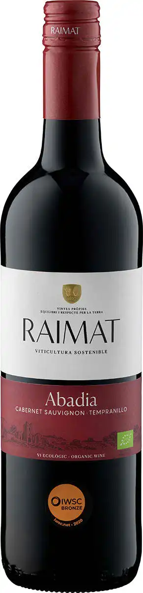 Raïmat Abadia Cabernet Sauvignon -Tempranillo  DO - Bio Raïmat Abadia Cabernet Sauvignon -Tempranillo  DO - Bio
