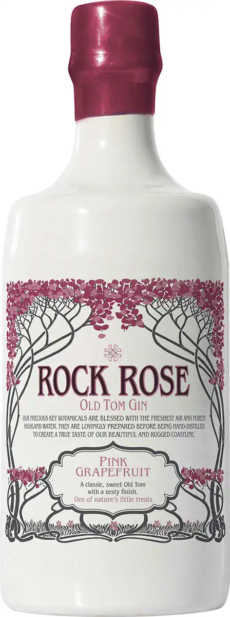 Rock Rose Old Tom Gin Pink Grapefruit Rock Rose Old Tom Gin Pink Grapefruit
