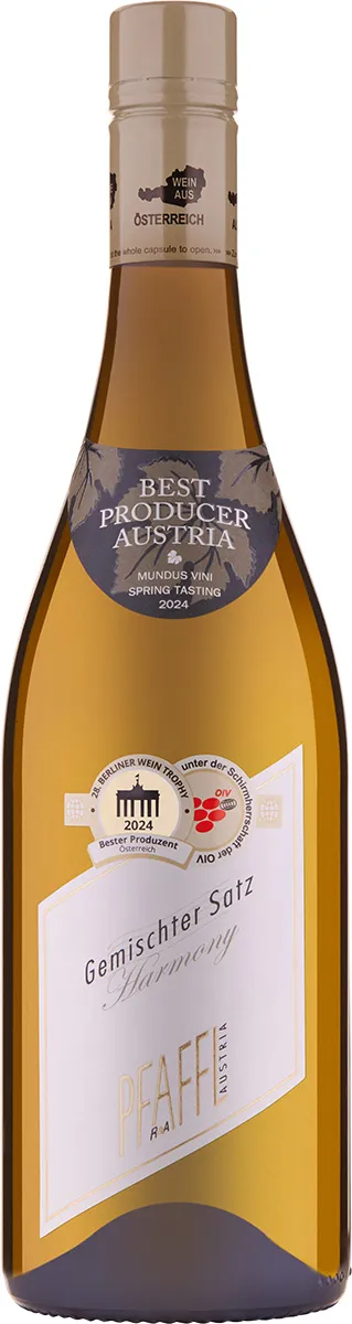 Weingut R&A Pfaffl - HARMONY - Gemischter Satz Weingut R&A Pfaffl - HARMONY - Gemischter Satz